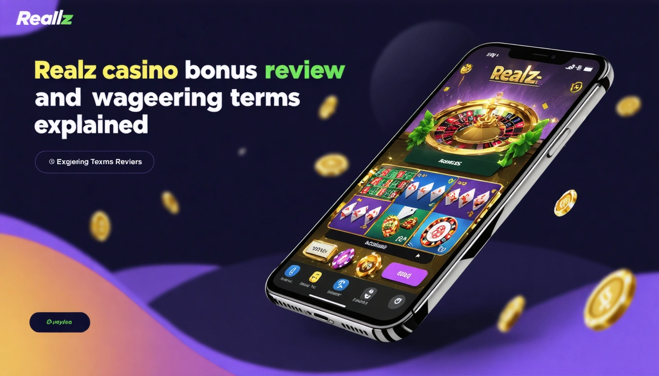 Realz casino bonus review and wagering terms explained